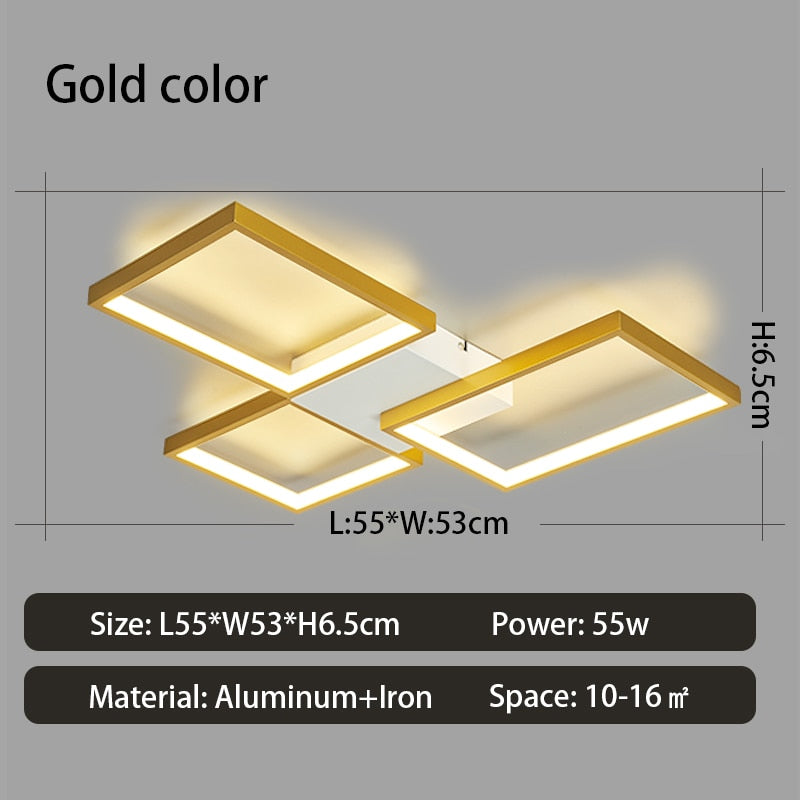 Nordic Modern Led Ceiling Lights for Living Room