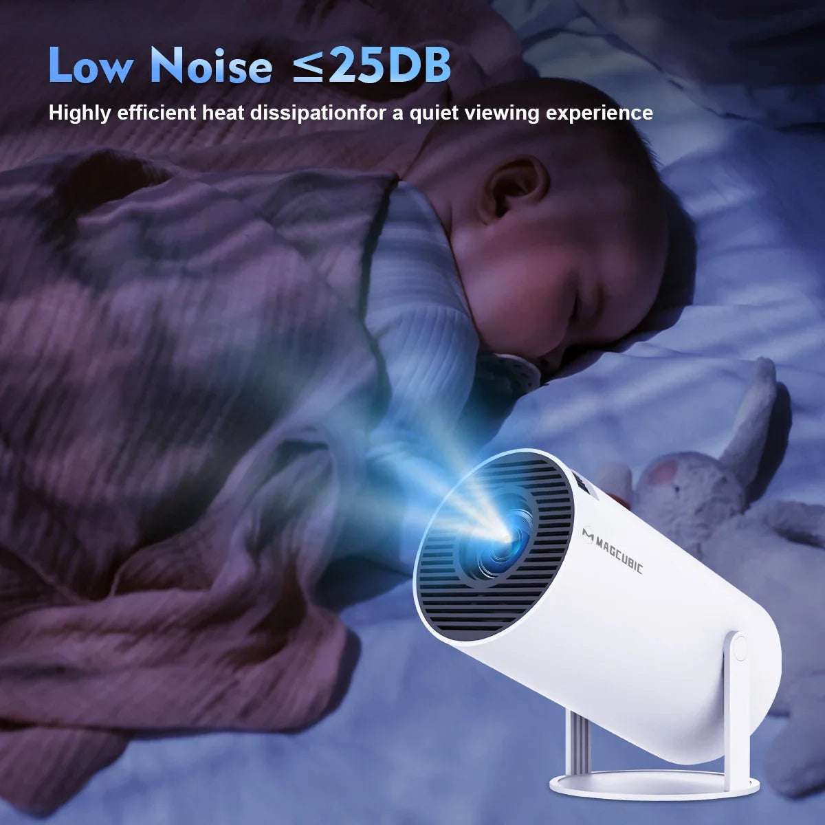 Projector 4K Android 11 Dual Home Cinema Outdoor Projector
